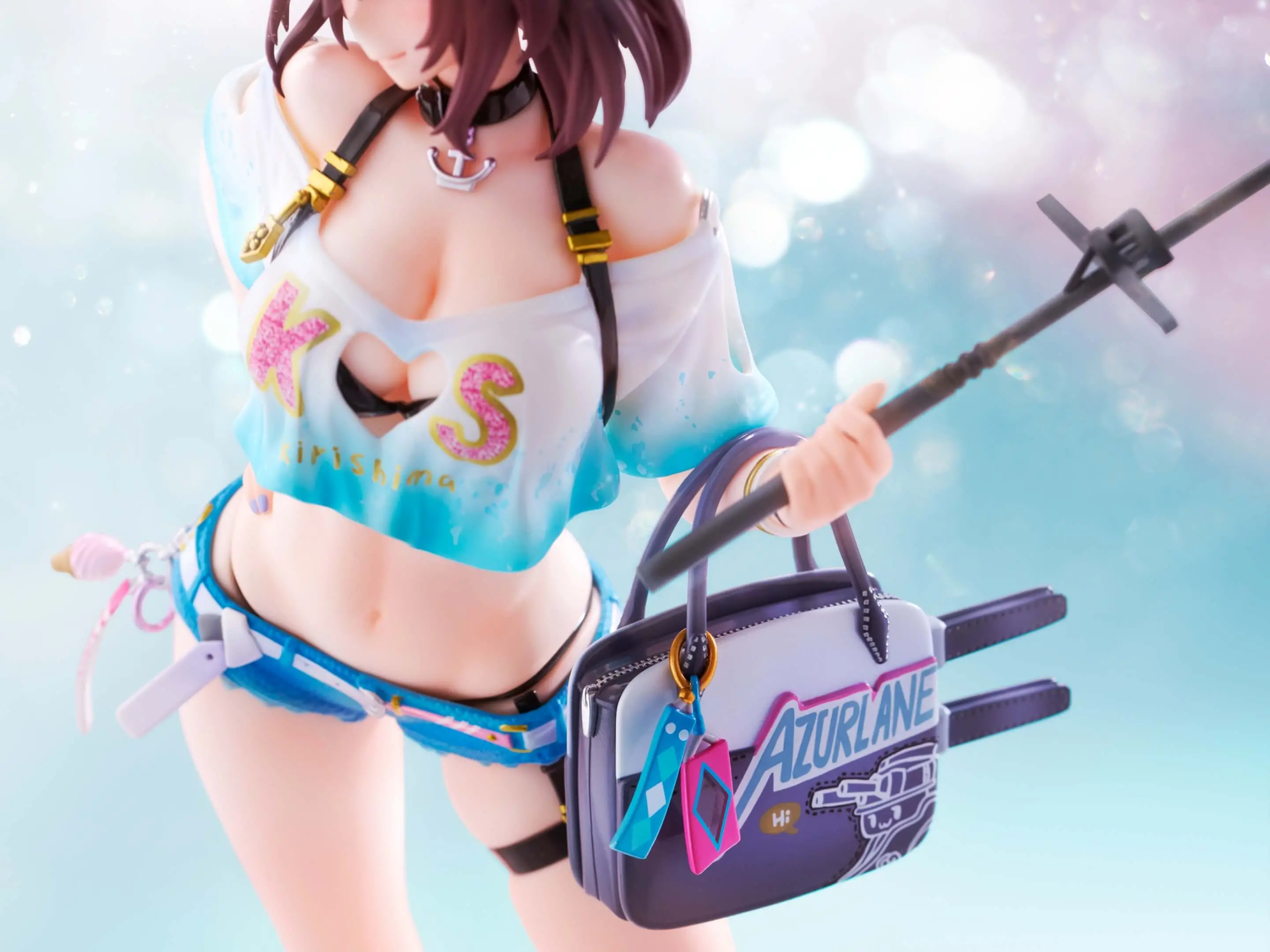 Figurine Kirishima Ver. Bravely Summer de Azur Lane par Mimeyoi
